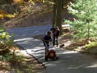 Prepping Driveway Below Garage 2